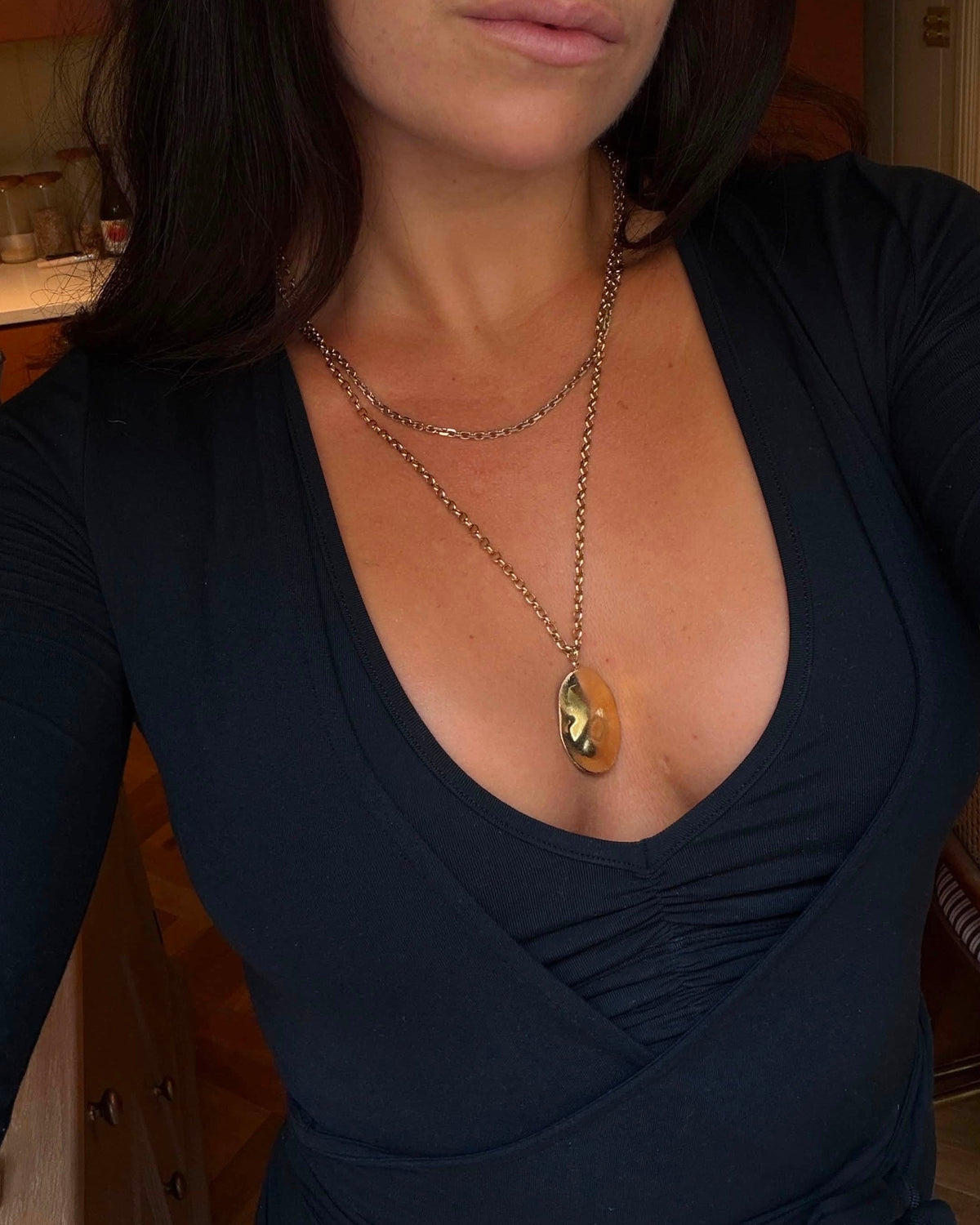 Molten Long Necklace