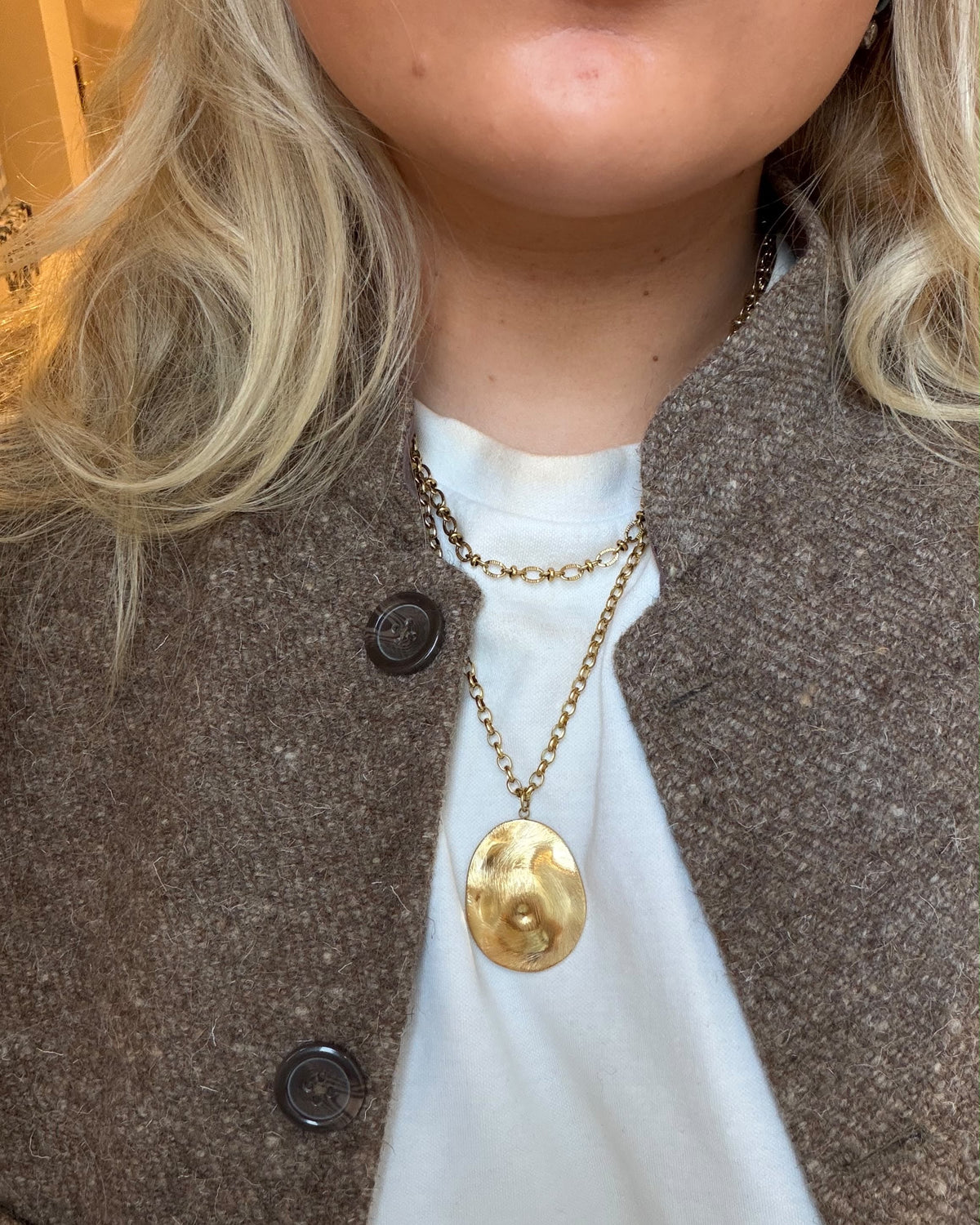 Molten Long Necklace