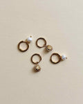 Pearl Charm Hoop