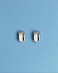Organic Statement Stud Silver