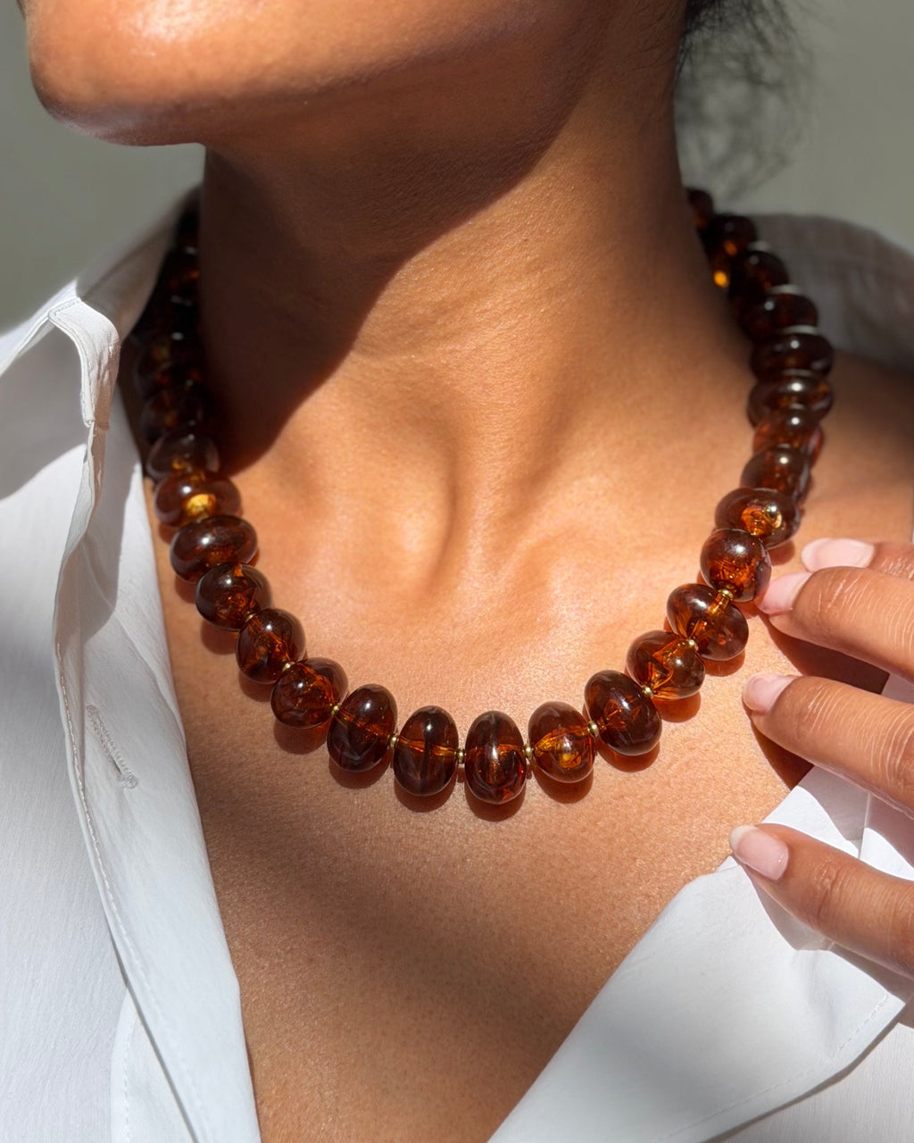 Beaded Statement Necklace